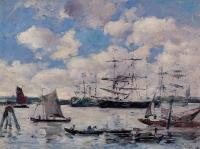 Boudin, Eugene - Near Rotterdam